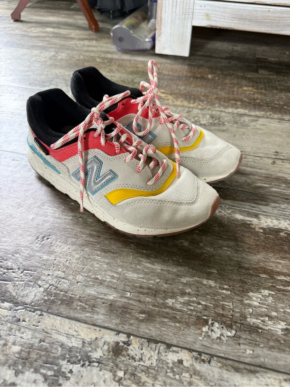 New Balance 997H sneakers cordura yellow blue red multi